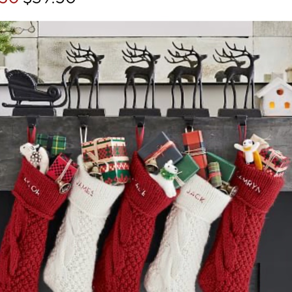 Pottery Barn Holiday Pottery Barn Christmas Sleigh And Reindeer